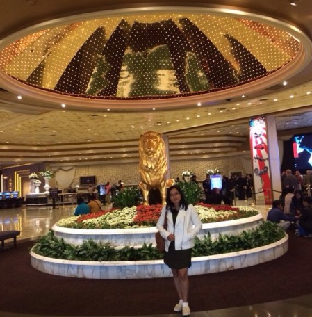 "Leo the Lion" mascot dari MGM Resort International